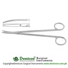 Metzenbaum-Nelson Dissecting Scissor Curved - Blunt/Blunt Stainless Steel,